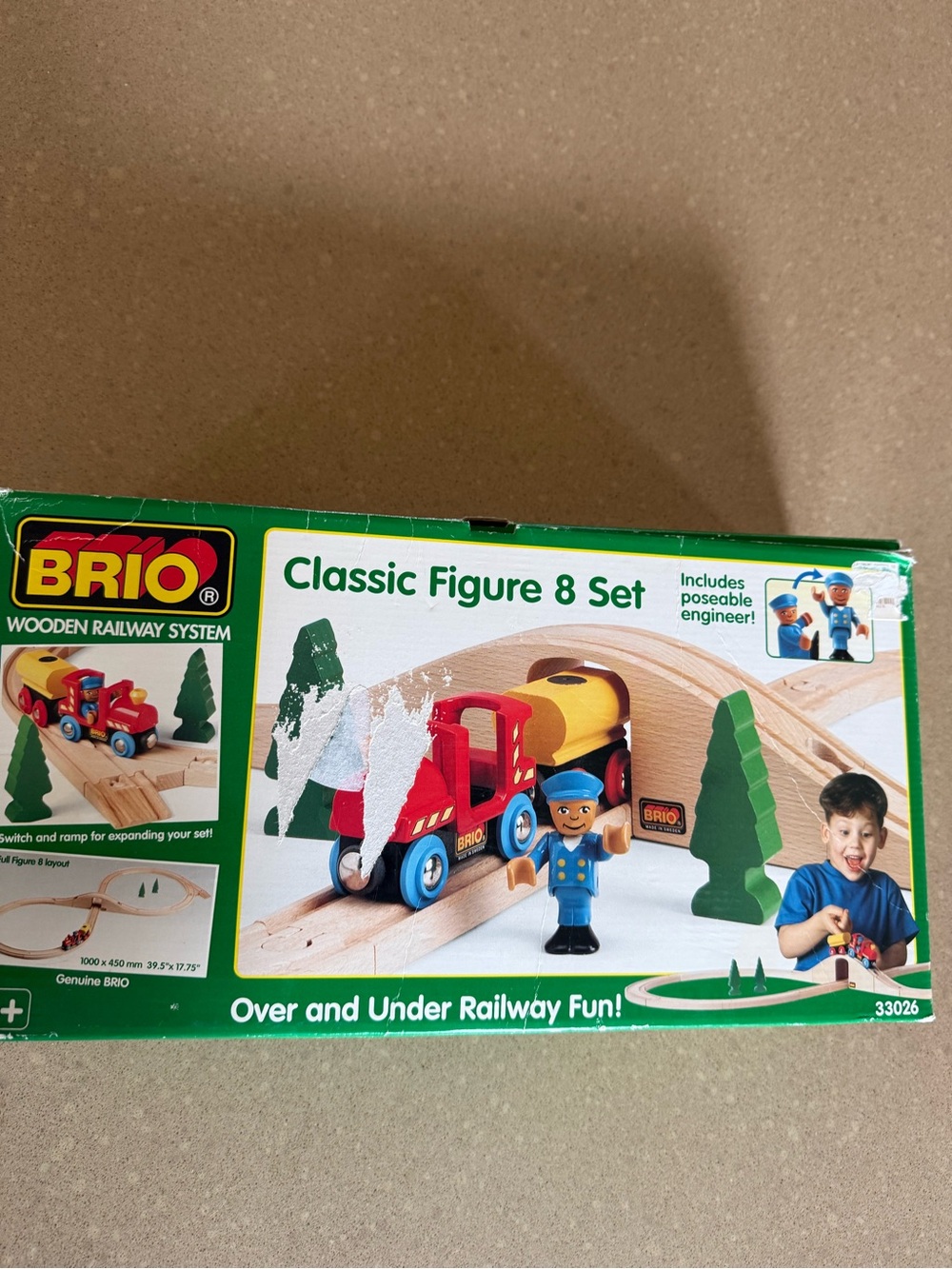 Vintage Brio Figure 8 Wooden Train Set – 33026 - Picture 3 of 5